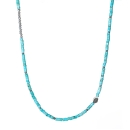 Collana turchese donna uomo pietre argento