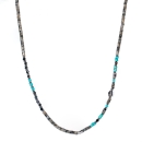 Collana Pietre Uomo Donna Argento 925