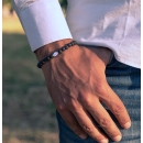 Bracciale Uomo Donna Unisex a Palline