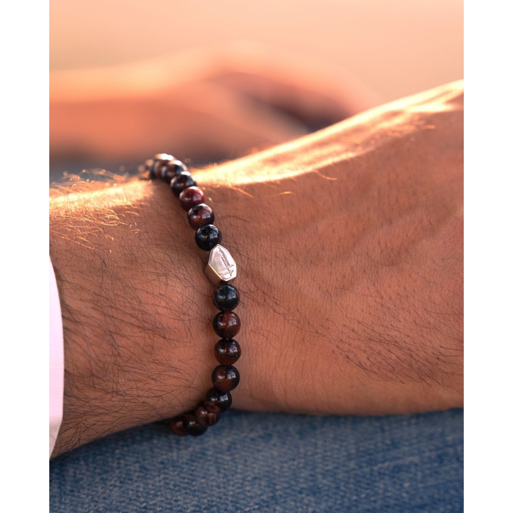 Bracciale pietre occhio di tigre