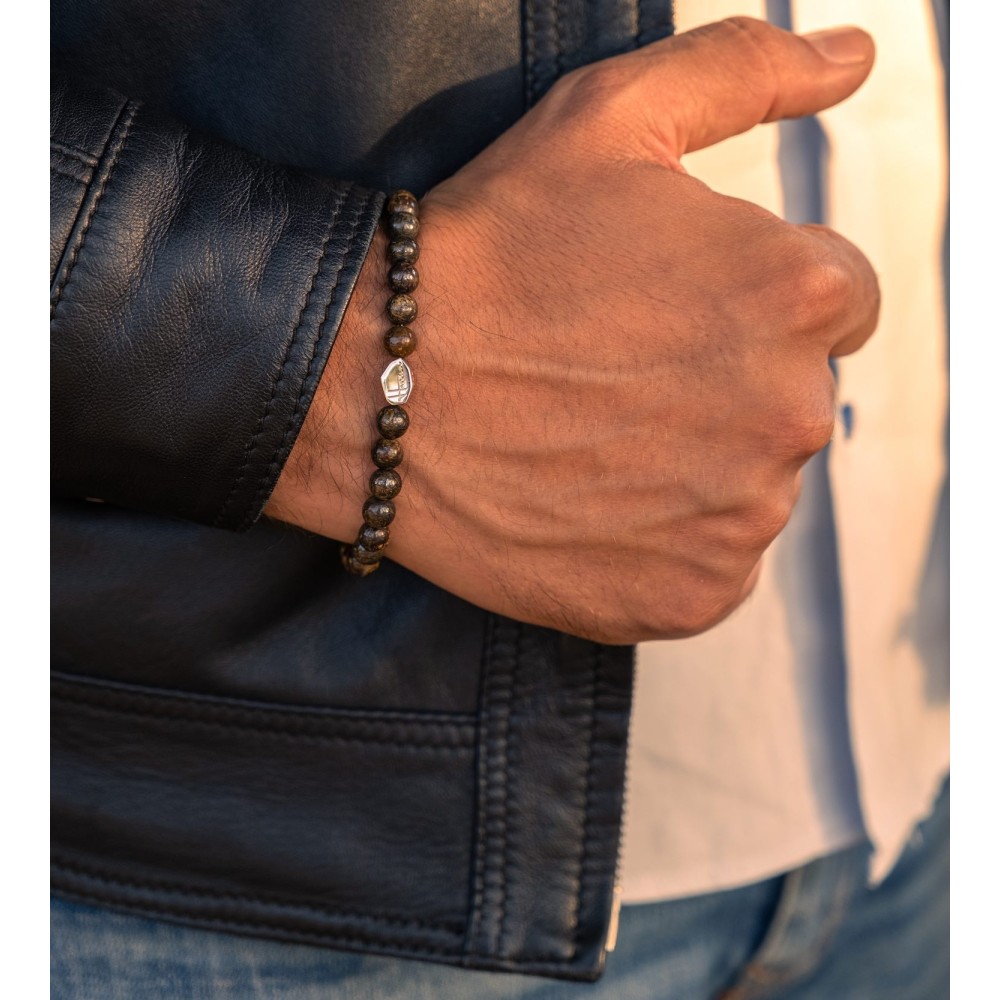 Braccialetto Argento palline sfere
