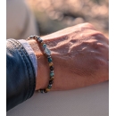 Bracciale Pietre Dure Uomo a palline