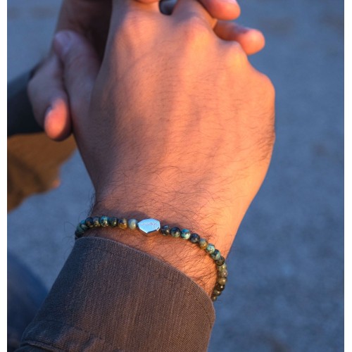 bracciale turchese pietre uomo donna 2