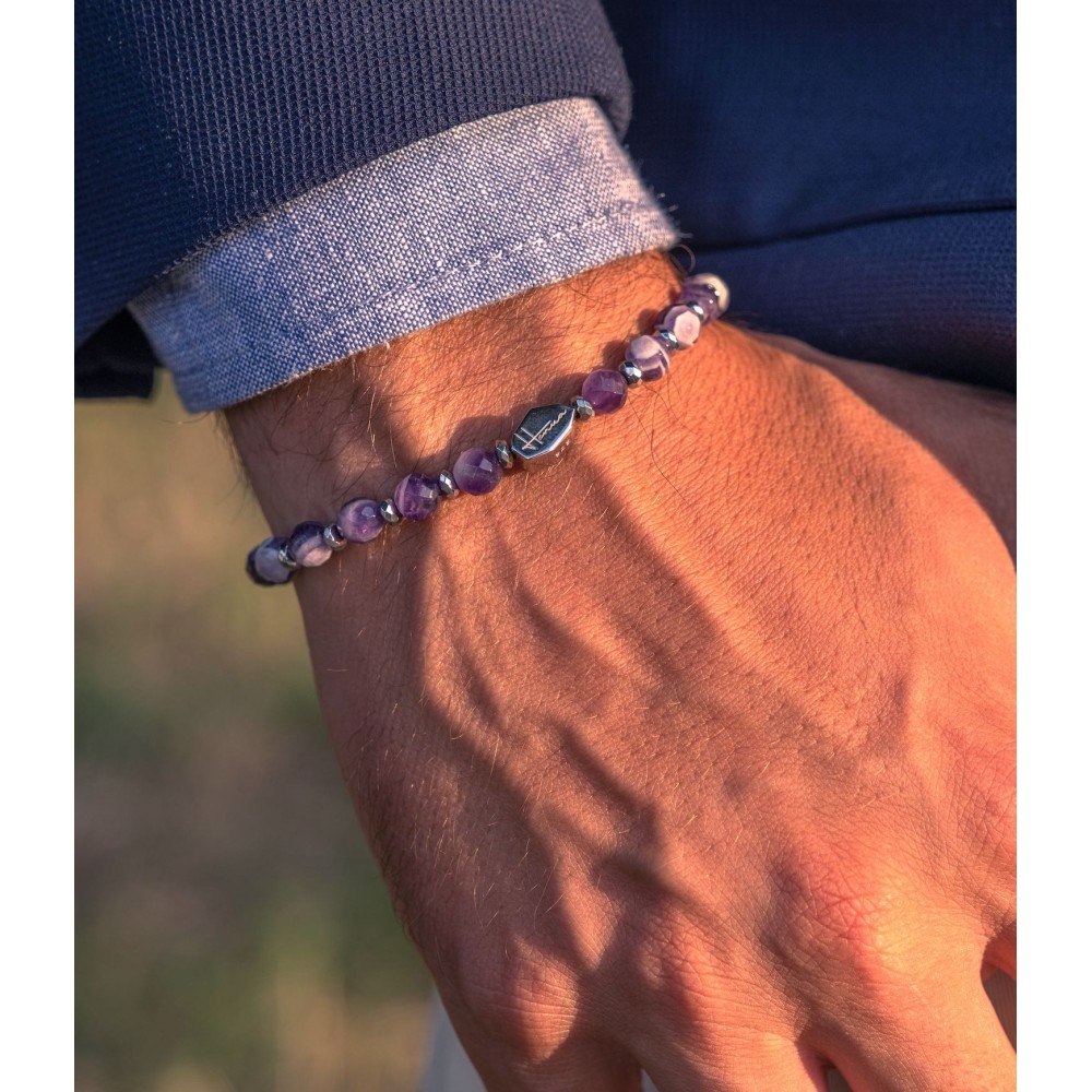 Bracciale Uomo Donna Fantasia Pietre Dure