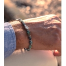 Bracciale Uomo Turchese Africano Naturale