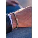 Bracciale Uomo Donna Pietre Dure Turchese Heishi