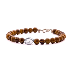 bracciale pietre uomo argento 925 donna