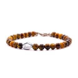 bracciale occhio di tigre uomo donna