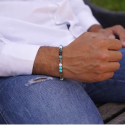 bracciale 6mm pietre naturali