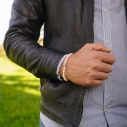 bracciale uomo argento